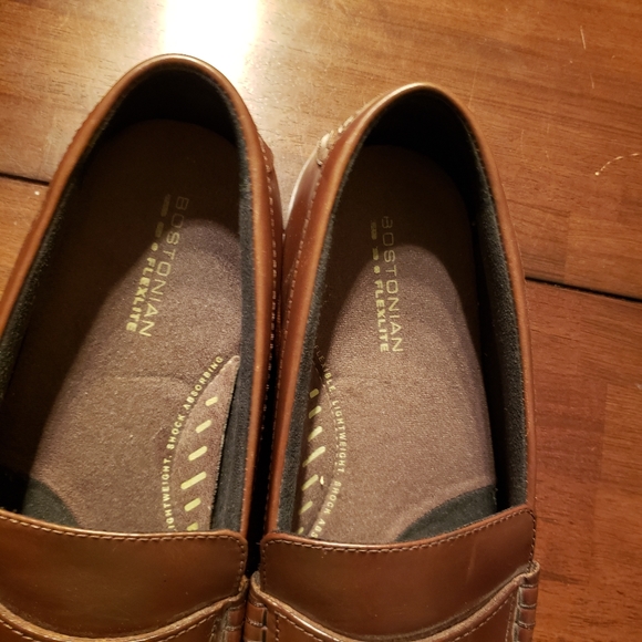 Men's Bostonian Flexlite Brown loafers - Picture 6 of 8